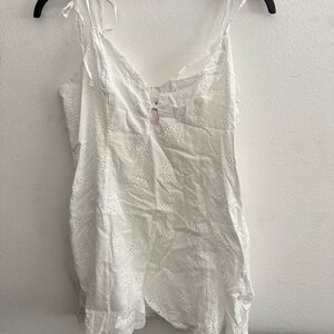 White Beginning Boutique Dress